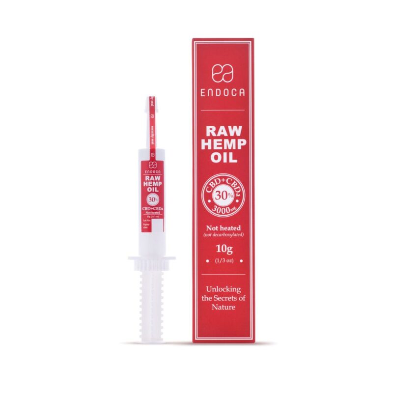 Hemp Oil Raw Oral Syringe